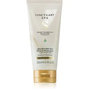 Sanctuary Spa Golden Sandalwood feuchtigkeitsspendende Body lotion für die Dusche 200 ml