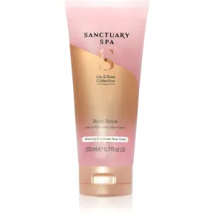 Sanctuary Spa Lily & Rose Peeling-Gel mit glättender Wirkung 200 ml