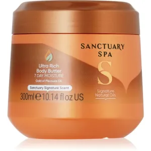 Sanctuary Spa Signature Natural Oils intensive feuchtigkeitsspendende Körperbutter 300 ml