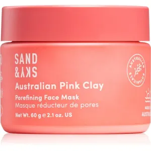 Sand & Sky Australian Pink Clay Porefining Face Mask Detox-Maske vergrößerte Poren 60 g