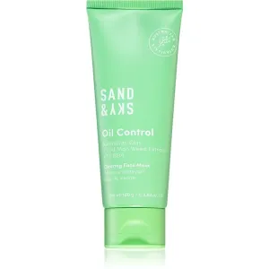 Sand & Sky Oil Control Clearing Face Mask normalisierende tiefenwirksame Reinigungsmaske für fettige und problematische Haut 100 g