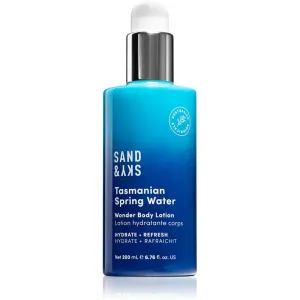 Sand & Sky Tasmanian Spring Water Wonder Body Lotion leichte feuchtigkeitsspendende und nährende Bodymilch 200 ml