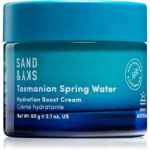 Sand & Sky Tasmanian Spring Water Hydration Boost Cream Leichte Gelcreme für intensive Feuchtigkeitspflege der Haut 60 g