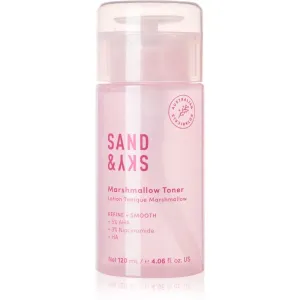 Sand & Sky The Essentials Marshmallow Toner sanftes Peeling-Tonikum zur Erneuerung der Hautoberfläche 120 ml