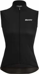 Santini Nebula Woman Wind Vest Nero XL