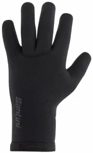 Santini Shield Gloves Black M Cyclo Handschuhe