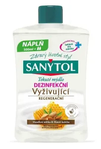 Sanytol Pflegende Desinfektionsseife Mandelmilch & Gelée Royale – Ersatznachfüllung 500 ml