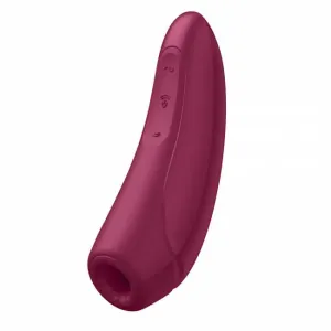 Satisfyer Vibrator zur Stimulation der Klitoris Curvy 1+ rot
