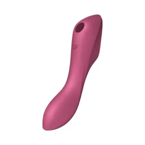 Satisfyer Vibrator zur Stimulation der Klitoris Curvy Trinity 3 Red