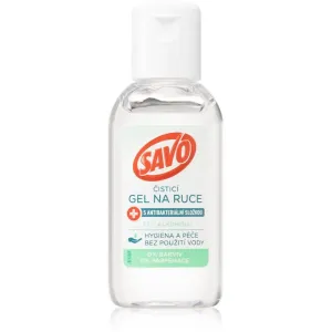 Savo Hand Sanitizer Reinigungsgel für die Hände mit antibakteriellem Zusatz 50 ml