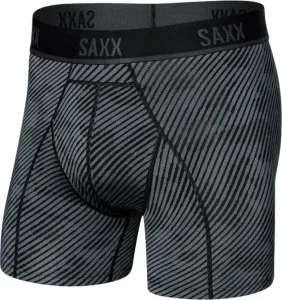 SAXX Kinetic Boxer Brief Optic Camo/Black XL Fitness Unterwäsche