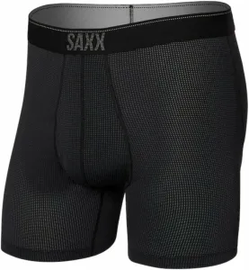 SAXX Quest Boxer Brief Black II L Fitness Unterwäsche