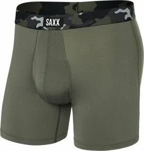 SAXX Sport Mesh Boxer Brief Dusty Olive/Camo M Fitness Unterwäsche