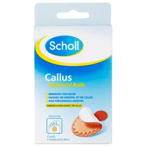Scholl Callus Gelpad für die empfindlichen Stellen der Füße 4 St