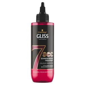 Gliss Kur Express Regenerationskur für coloriertes Haar 7 sec Colour Perfector (Express Repair Treatment) 200 ml