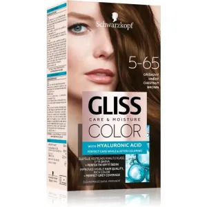 Schwarzkopf Gliss Color Permanent-Haarfarbe Farbton 5-65 Chestnut Brown 1 St