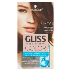 Schwarzkopf Gliss Color Permanent-Haarfarbe Farbton 7-7 Copper Dark Blonde