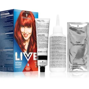 Schwarzkopf LIVE Intense Colour Permanent-Haarfarbe Farbton 035 Real Red