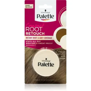 Schwarzkopf Palette Compact Root Retouch Haarfärbestift für Ansätze und graues Haar mit Pudereffekt Farbton Dark Blonde 3 g