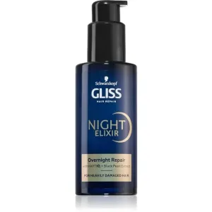 Schwarzkopf Gliss Night Elixir abspülfreise Elixier für beschädigtes Haar 100 ml