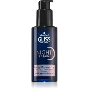 Schwarzkopf Gliss Night Elixir abspülfreise Elixier für trockeneHaarspitzen 100 ml