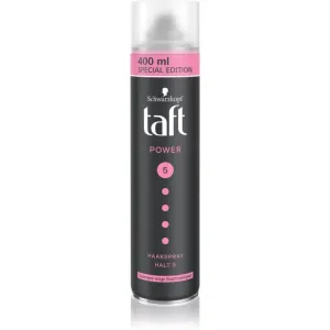 Schwarzkopf Taft Power Cashmere Haarspray mit extra starkem Halt für trockenes und beschädigtes Haar Cashmere 400 ml