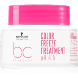 Schwarzkopf Professional BC Bonacure Color Freeze Treatment pH 4.5 Clean Performance Schutzmaske für gefärbtes Haar 200 ml