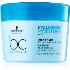 Schwarzkopf Professional BC Bonacure Hyaluronic Moisture Kick Maske für die Haare mit Hyaluronsäure 200 ml