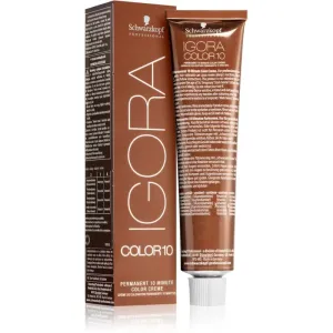 Schwarzkopf Professional IGORA Color 10 Permanente Haarfarbe mit 10 Minuten Einwirkzeit 5-0 Light Brown Natural 60 ml