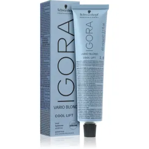Schwarzkopf Professional Aufhellende Creme für coole Effekte Igora Vario Blond Cool Lift (Cool Bleach Additive) 60 ml