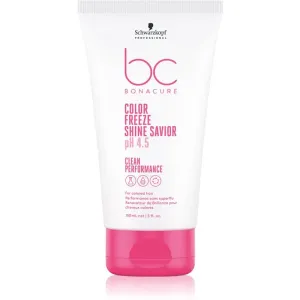 Schwarzkopf Professional BC Bonacure Color Freeze Shine Savior pH 4.5 Clean Performance Pflege ohne Spülung für Glanz und Schutz des gefärbten Haars 1
