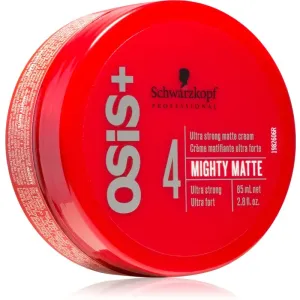 Schwarzkopf Professional Osis+ Mighty Matte Mattierungscreme für extra starke Fixation 85 ml