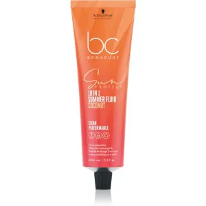 Schwarzkopf Professional BC Bonacure Sun Protect 10 In 1 Summer Fluid multifunktionale Creme für von der Sonne überanstrengtes Haar 100 ml