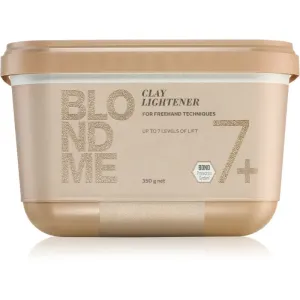 Schwarzkopf Professional Aufhellendes Puder mit Tonanteil BLONDME Bond Enforcing (Premium Clay Lightener) 350 g