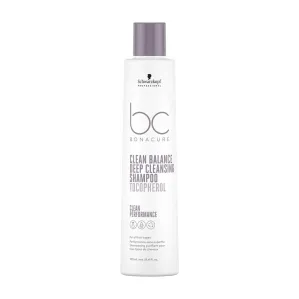 Schwarzkopf Professional BC Bonacure Clean Balance Deep Cleansing Shampoo Tocopherol Tiefenreinigungsshampoo für alle Haartypen 1000 ml