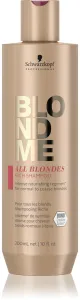 Schwarzkopf Professional Shampoo für normales und kräftiges blondes Haar BLONDME All Blondes (Rich Shampoo) 1000 ml