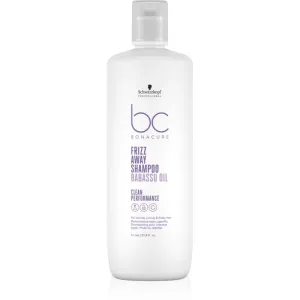 Schwarzkopf Professional BC Bonacure Frizz Away Shampoo Shampoo für unnachgiebige und strapaziertes Haar 1000 ml