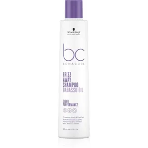 Schwarzkopf Professional BC Bonacure Frizz Away Shampoo Shampoo für unnachgiebige und strapaziertes Haar 250 ml