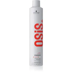 Schwarzkopf Professional Osis+ Finish Freeze Strong Hold Hairspray Haarlack für extra starken Halt 500 ml