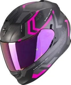 Scorpion EXO 491 SPIN Matt Black/Pink M Helm