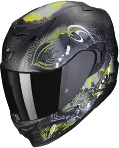 Scorpion EXO 520 EVO AIR MELROSE Matt Black/Yellow XXS Helm