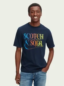 Scotch & Soda T-Shirt Blau #187583