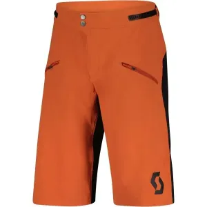 Scott TRAIL VERTIC PRO W/PAD Herren Shorts, orange, größe L