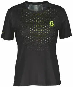 Scott RC Run SS Womens Shirt Black/Yellow XS Laufshirt mit Kurzarm