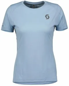 Scott Trail Run SS Womens Shirt Glace Blue M Laufshirt mit Kurzarm