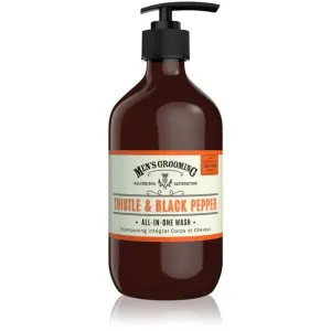 Scottish Fine Soaps Men’s Grooming Thistle & Black Pepper Reinigungsgel für Haut und Haar 500 ml #316185