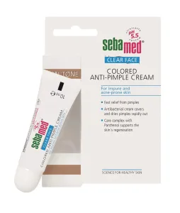 Sebamed Tonisierende Creme gegen Akne Clear Face (Coloured Anti-Pimple Cream) 10 ml