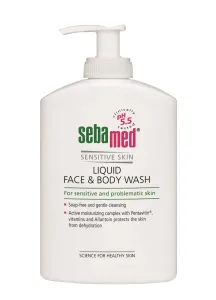 Sebamed Sanfte Waschemulsion für Gesicht und Körper mit Pumpe Classic (Liquid Face & Body Wash) 400 ml