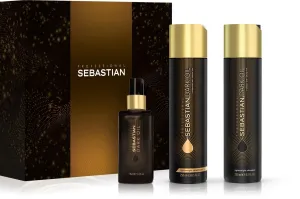 Sebastian Professional Geschenkset mit nährender Pflege für glänzendes Haar Dark Oil