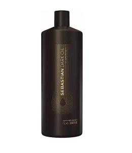 Sebastian Professional Pflegendes Shampoo für Glanz und Weichheit der Haare Dark Oil (Lightweight Shampoo) 1000 ml
